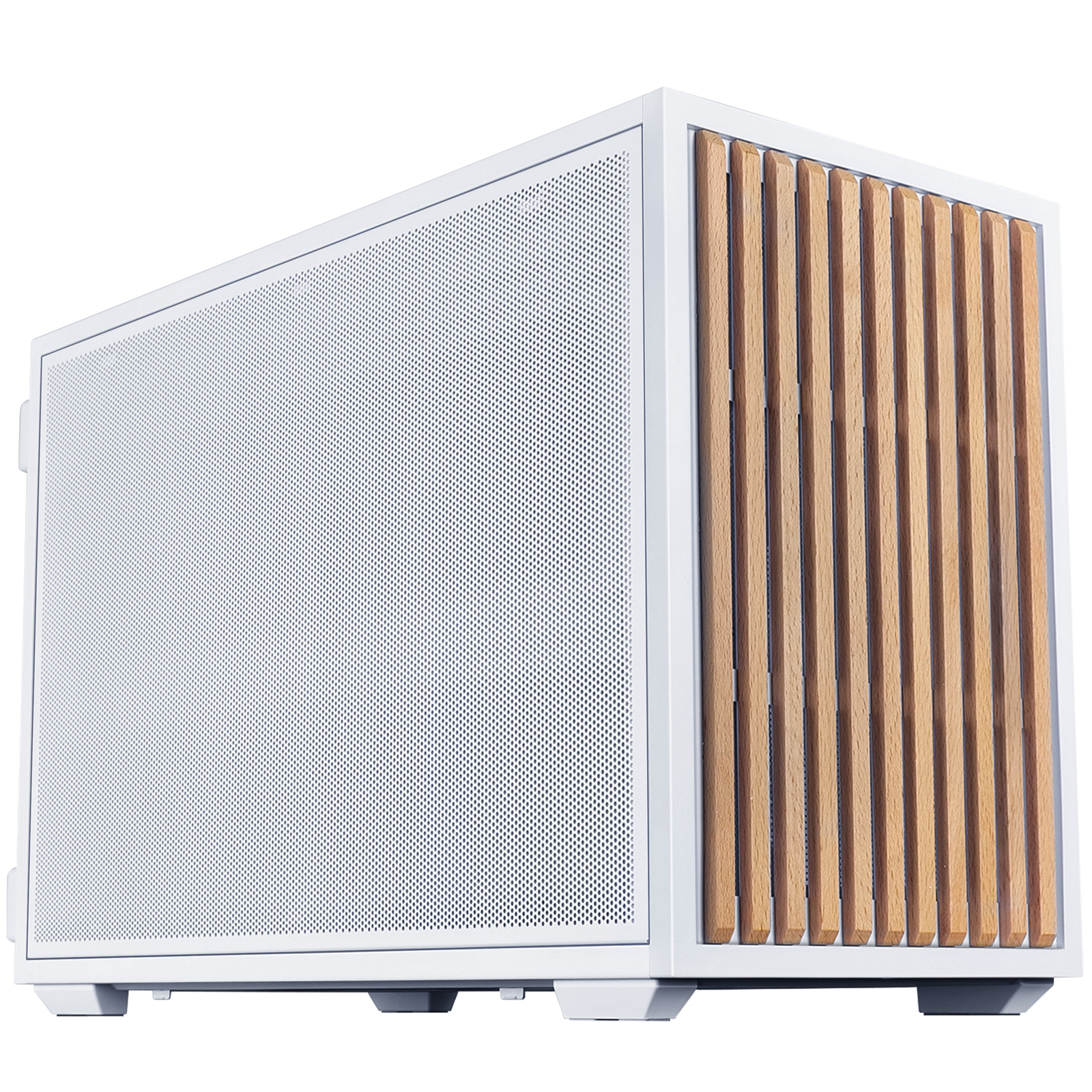 Caja de PC Lian Li B4 Edición White Walnut